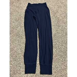 G5 Lululemon Navy Blue Align Joggers Pants Womens Size 2 V Waist